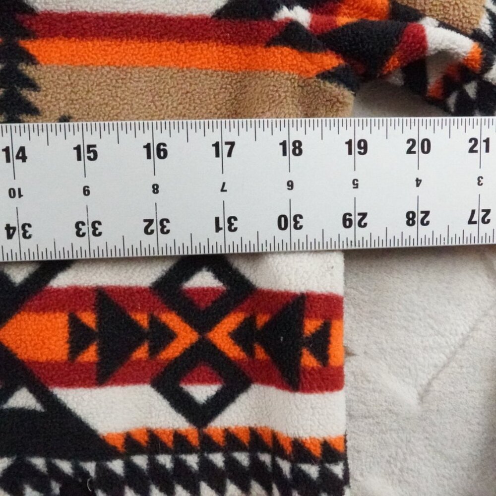 Kavu Women's Aztec Half-Zip Pullover - Tan, Orange, Black, White - Picture 7 of 11